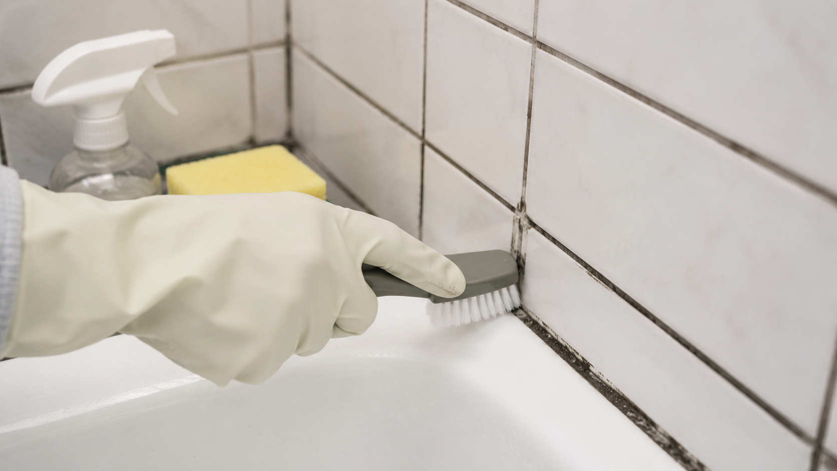 Cómo limpiar juntas negras del baño sin estropearlas
