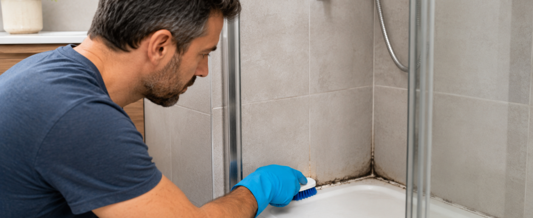Cómo quitar el moho de la silicona de la ducha