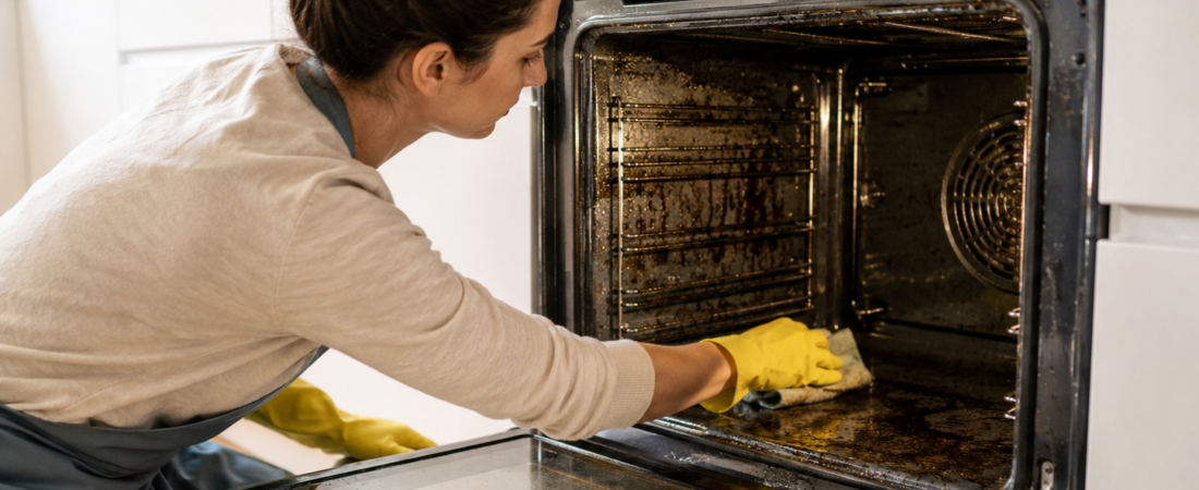 Cómo limpiar el horno muy sucio sin esfuerzo
