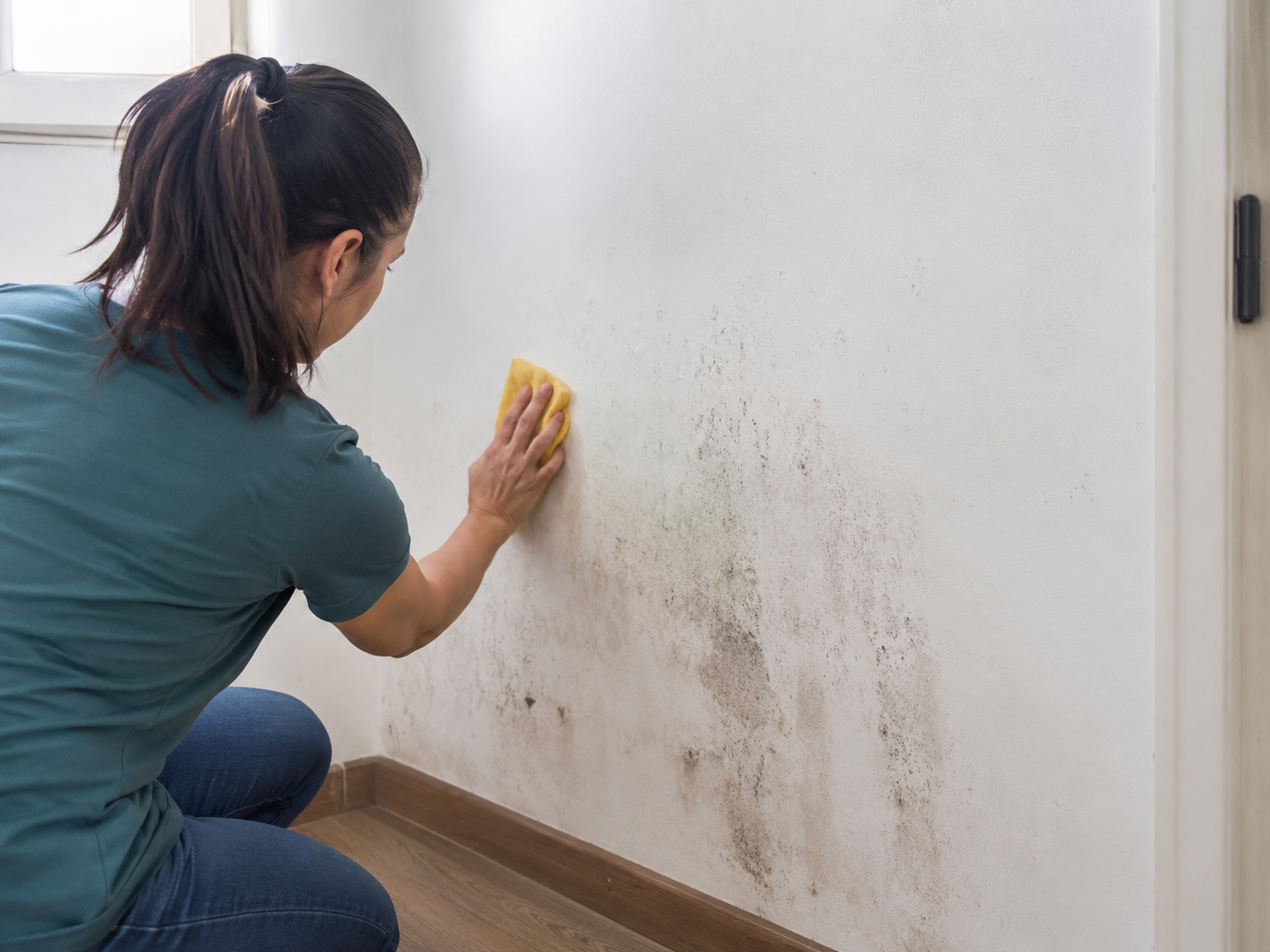 Cómo quitar manchas de humedad en la pared