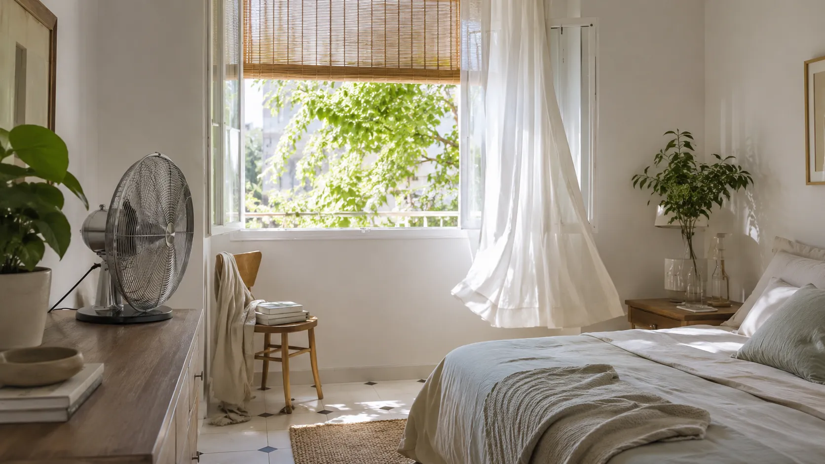 Cómo enfriar una habitación sin aire acondicionado