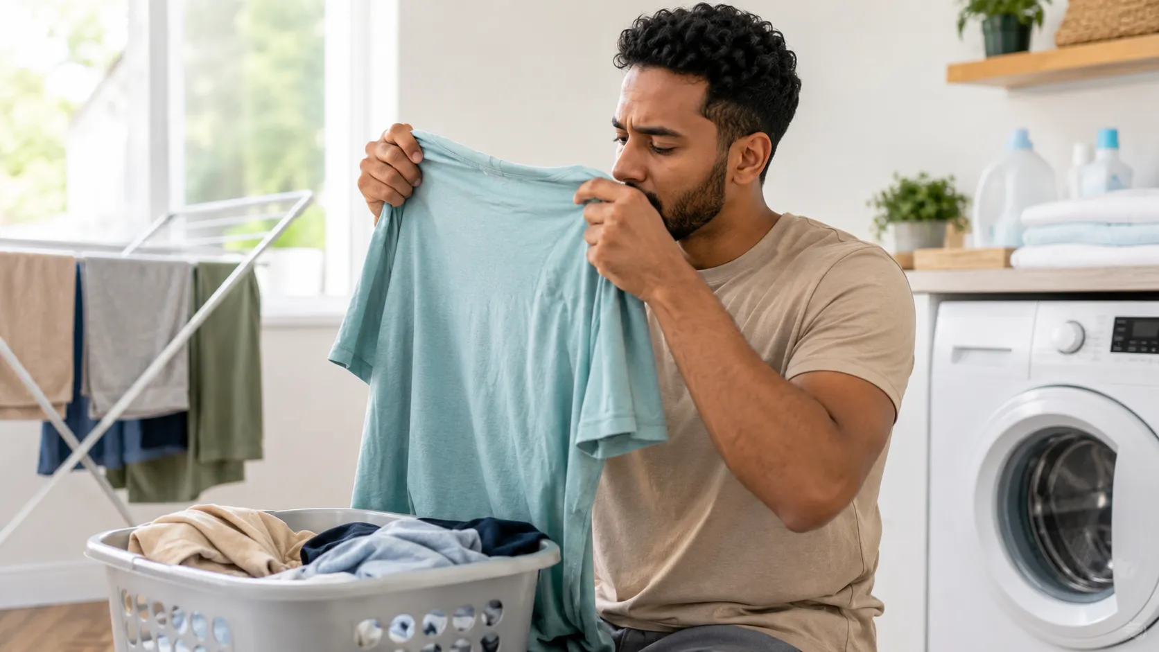 Cómo quitar el olor a sudor de la ropa
