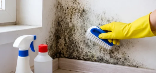 Cómo quitar moho de una pared sin pintar encima