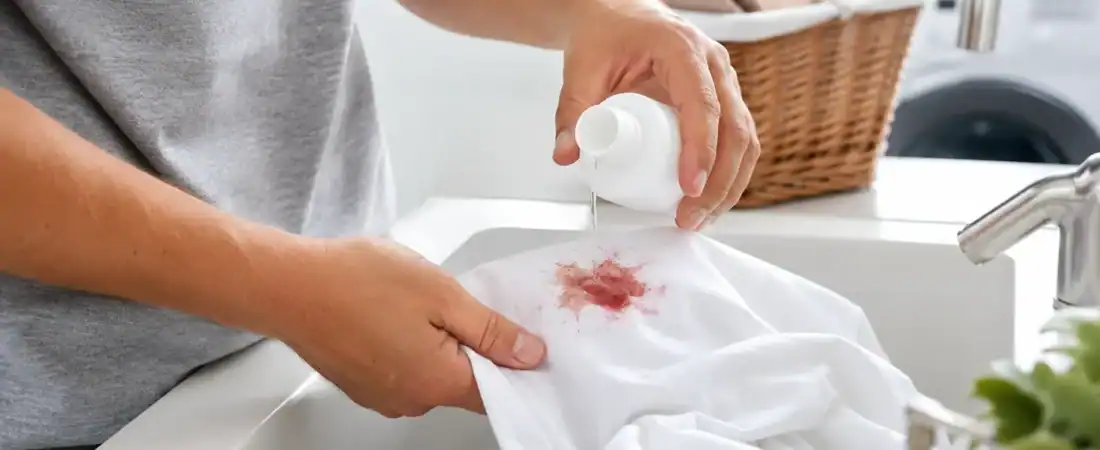 Cómo quitar manchas de sangre seca de la ropa